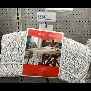 Macrame table runner or wall decor